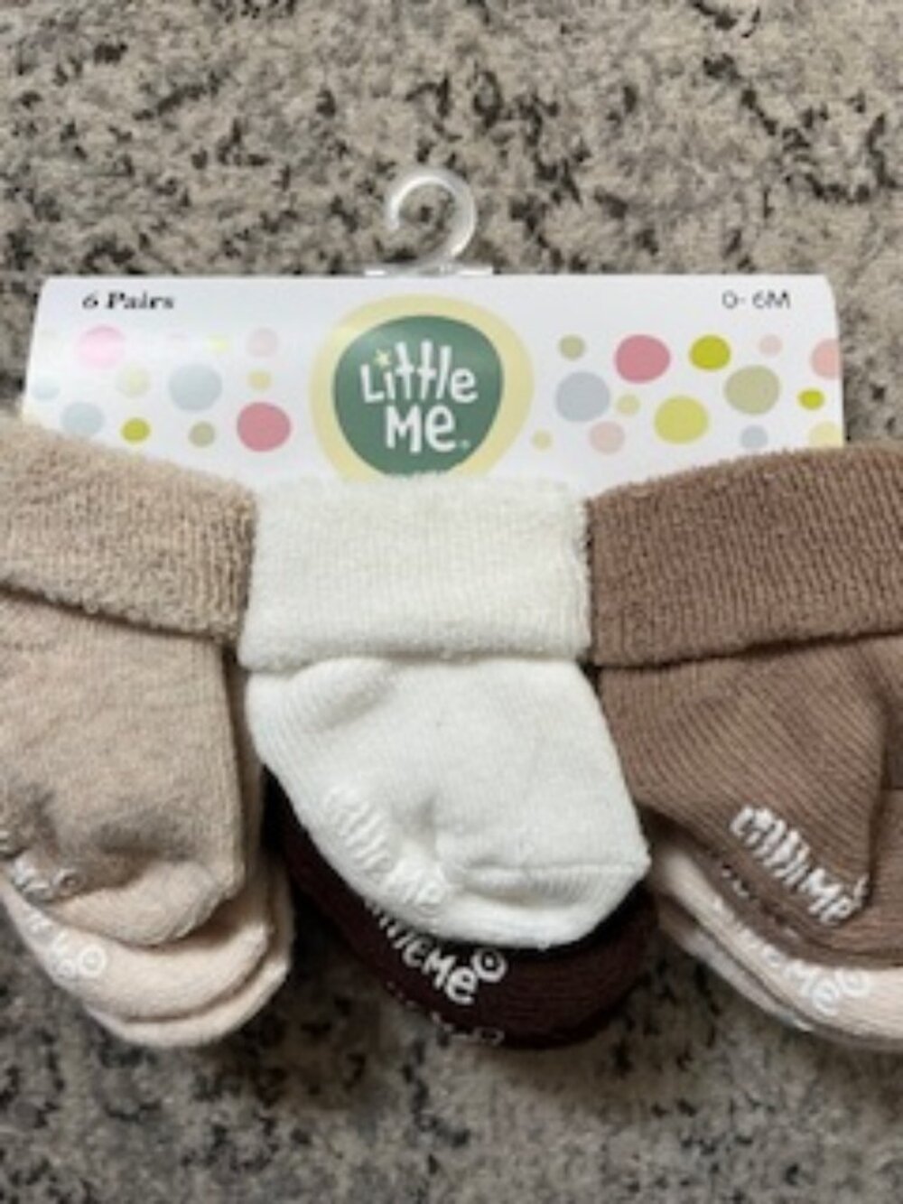 🧡3/15 NWT Little Me Socks 0-6M + Rative Mittens 0-6M + Hapiu Mittens Bundle x 3 - Picture 3 of 6